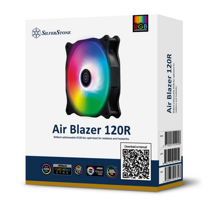 Вентилятор для корпуса SilverStone SST-AB120R-ARGB G52AB120RARGB20 PWM