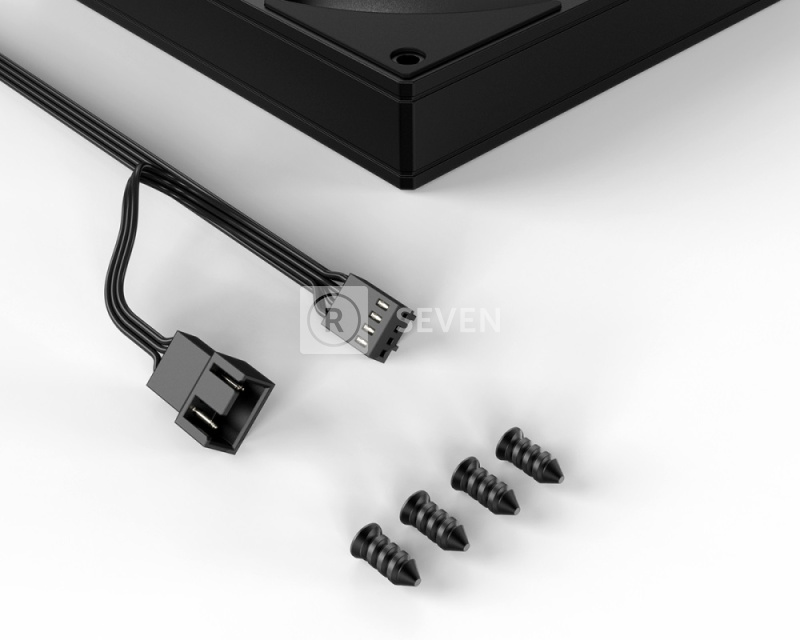 Комплект вентиляторов для корпуса ID-COOLING Black (AS-120-K TRIO)