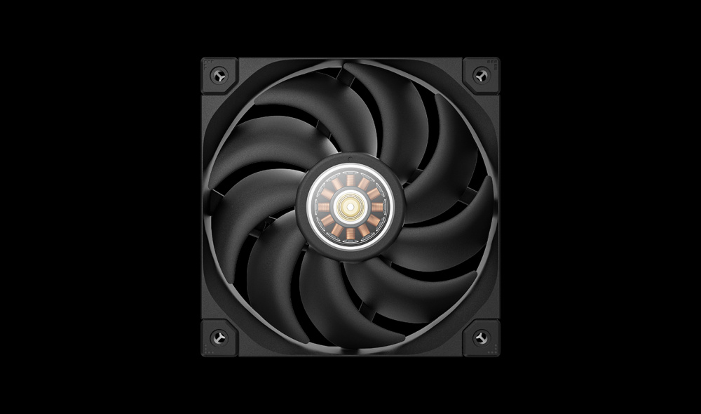 Вентилятор для корпуса Deepcool FT12 LED Black