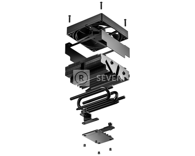 Кулер для процессора ID-COOLING IS-53-XT Black