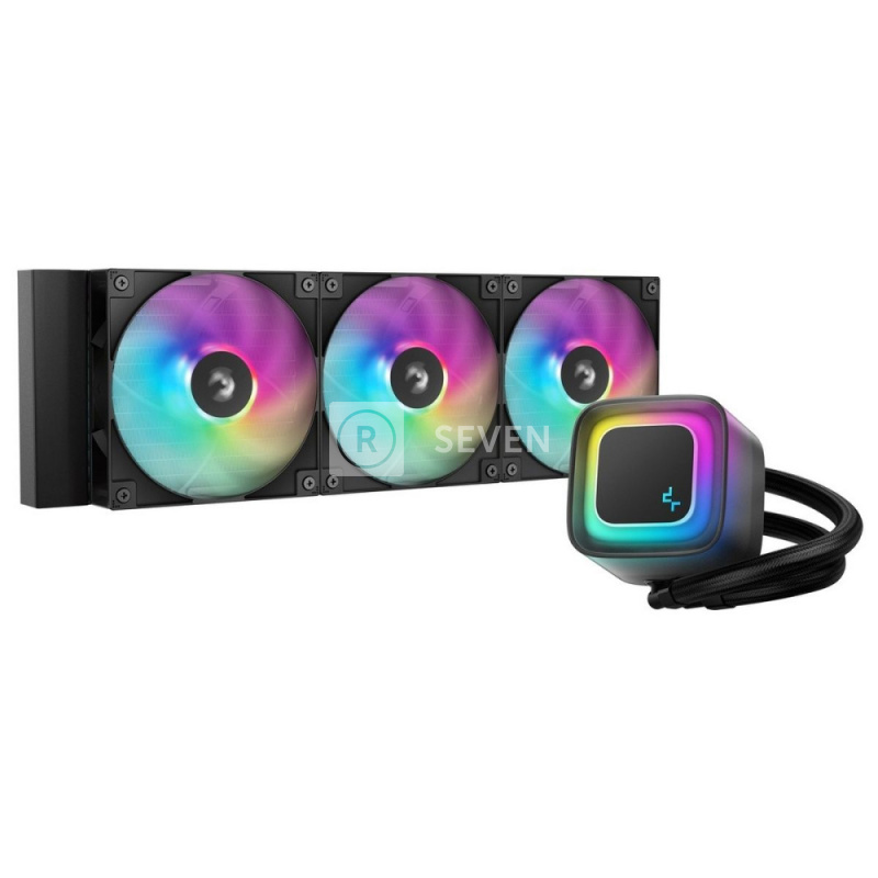 Система жидкостного охлаждения для процессора Deepcool LE360 V2 ARGB Black (R-LE360-BKAMMC-G-2)