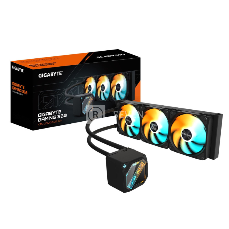 Система жидкостного охлаждения для процессора Gigabyte Gaming GME 360 ARGB Black
