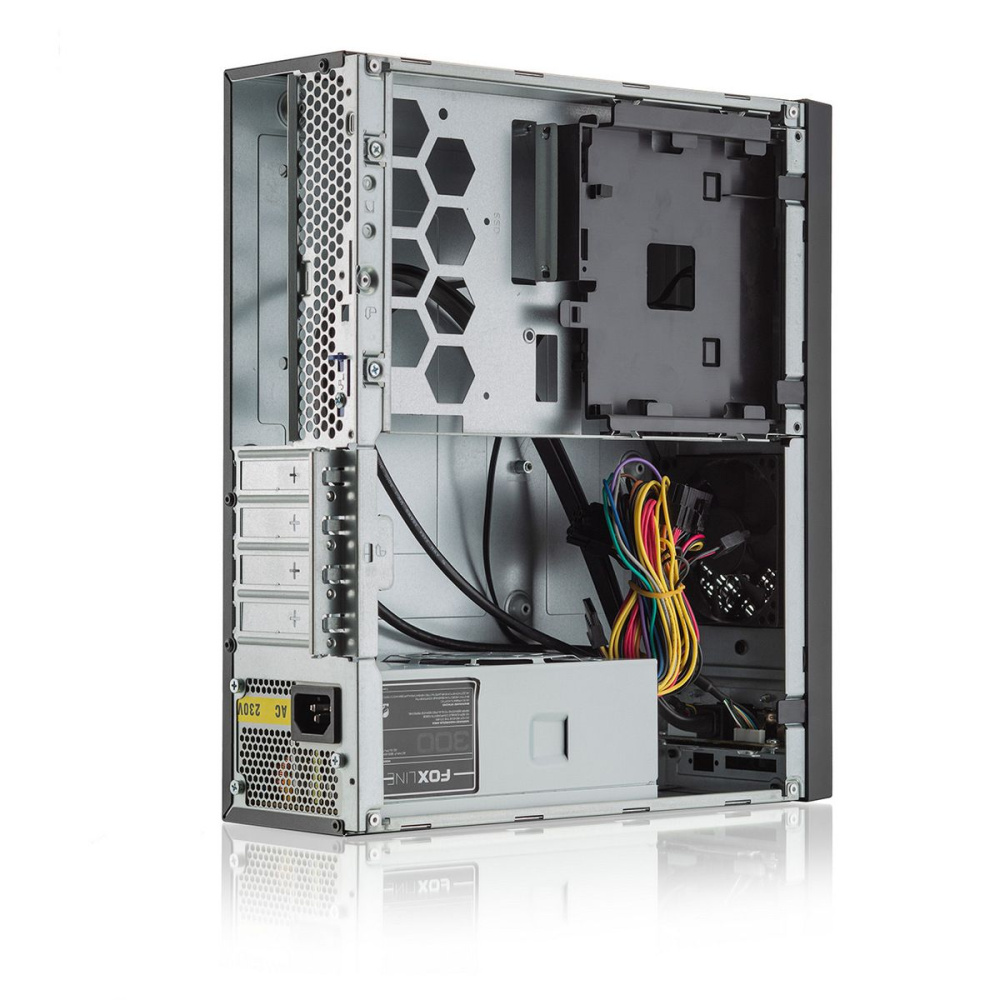 Компьютерный корпус FoxLine Black (FL-1001-TFX300S-U32C) 300W