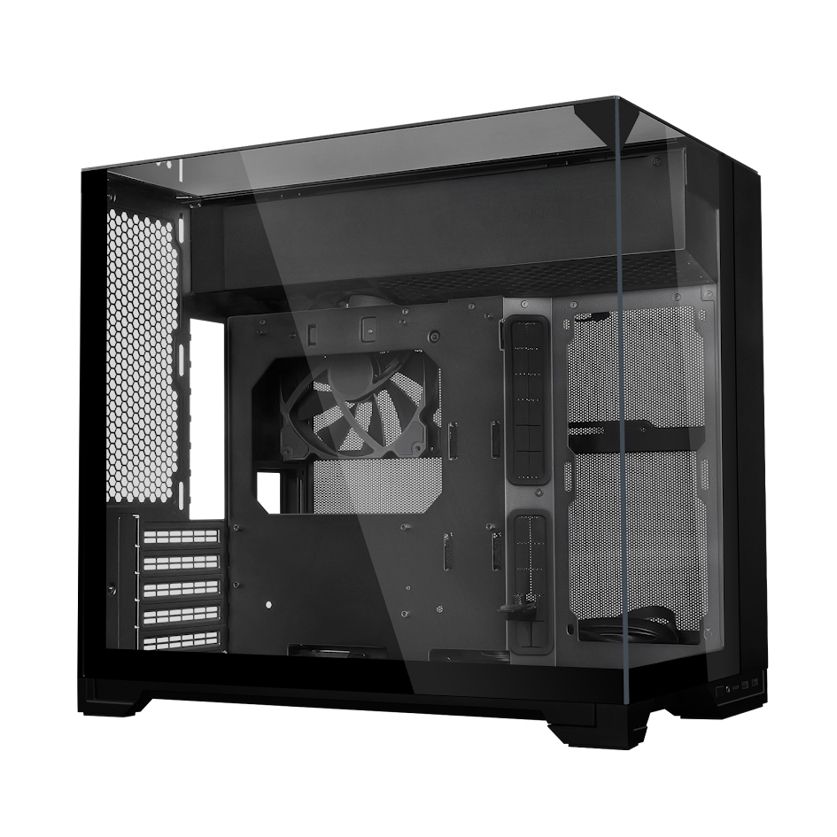 Компьютерный корпус Lian Li O11 Vision-M Black TG (G99.O11VMX.R0)