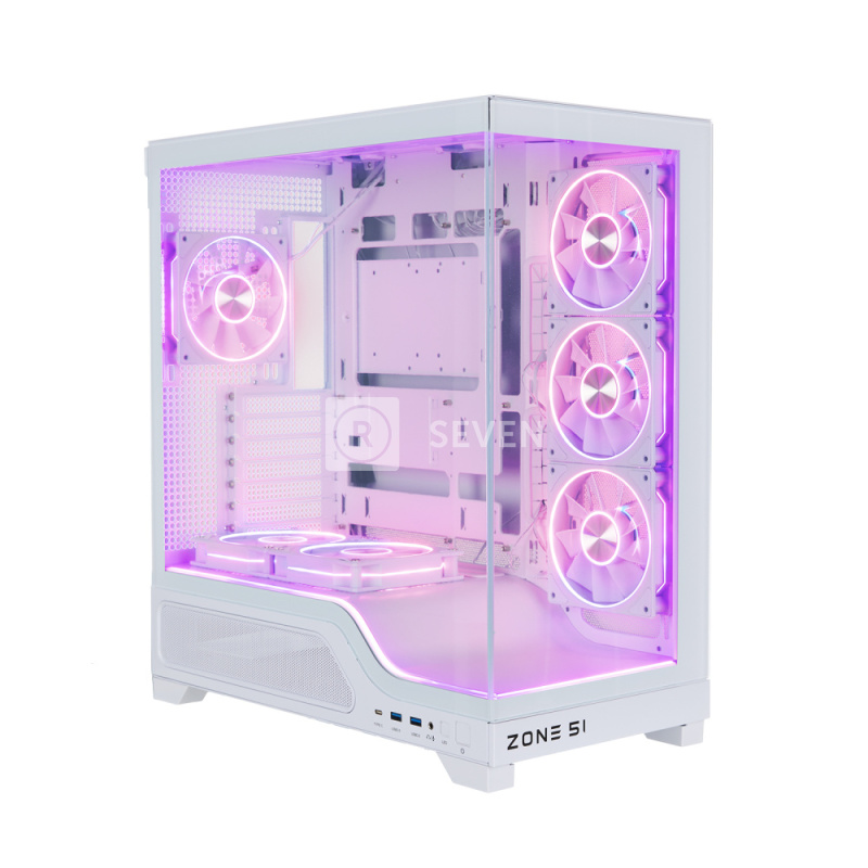 Компьютерный корпус Zone 51 Phantom White (Z51CASPHNWH)