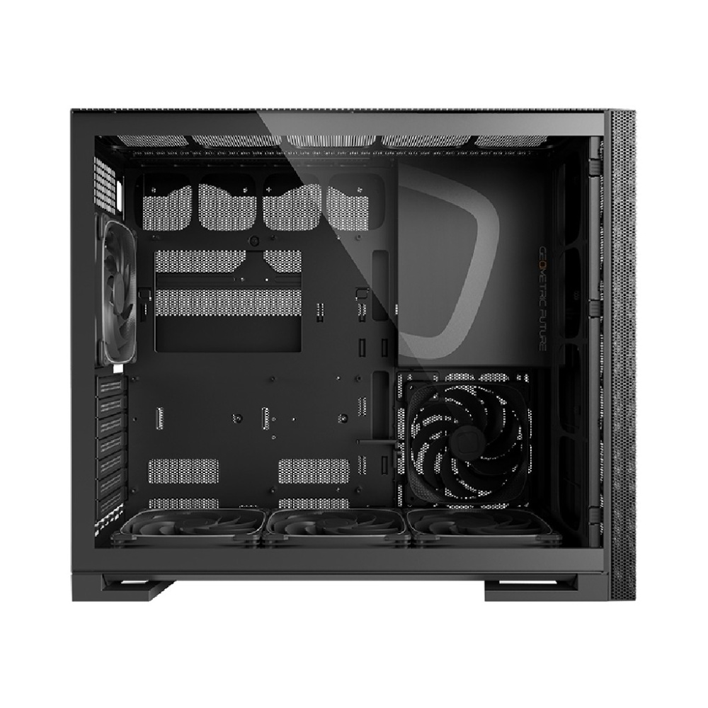 Компьютерный корпус Geometric Future Model 5 ARGB Vent Black Yellow with fans (1AM5VTBY01100)