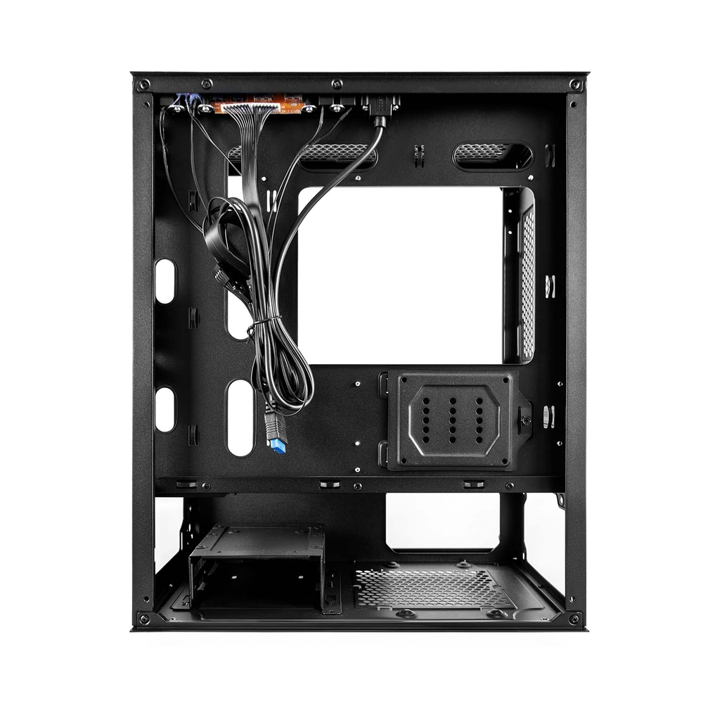 Компьютерный корпус 1STPLAYER TRILOBITE T3 Black TG LED fans (T3-BK-4F1)