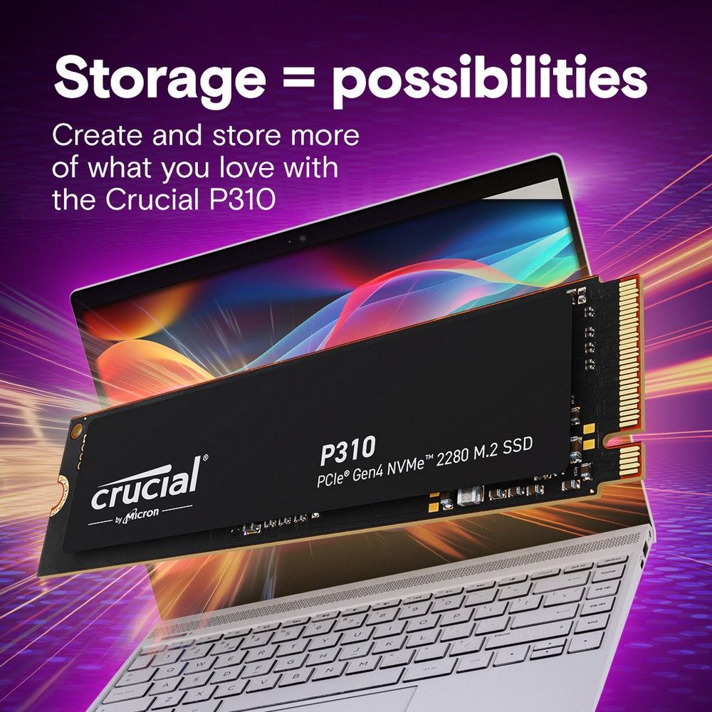 Твердотельный накопитель CRUCIAL 4000 Gb P310 (CT4000P310SSD8)