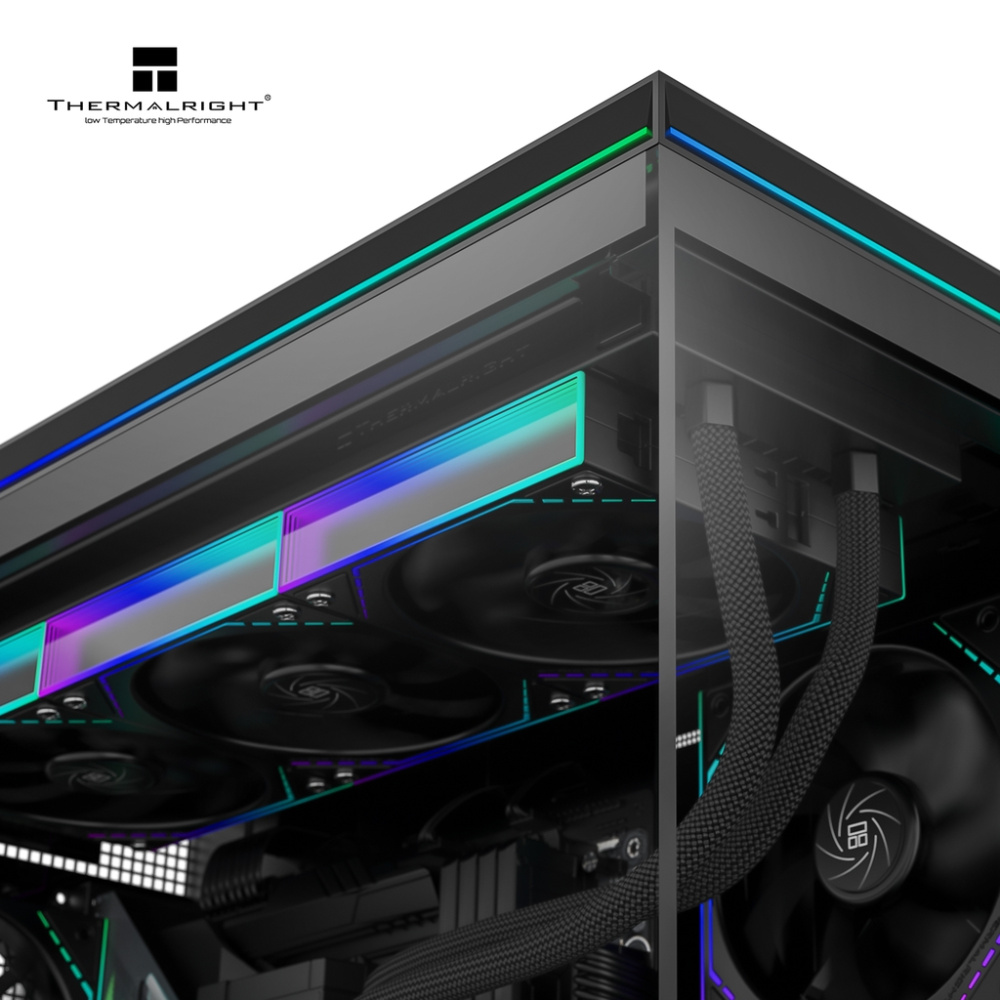 Компьютерный корпус Thermalright M10 TG Black (TRTLM10B)