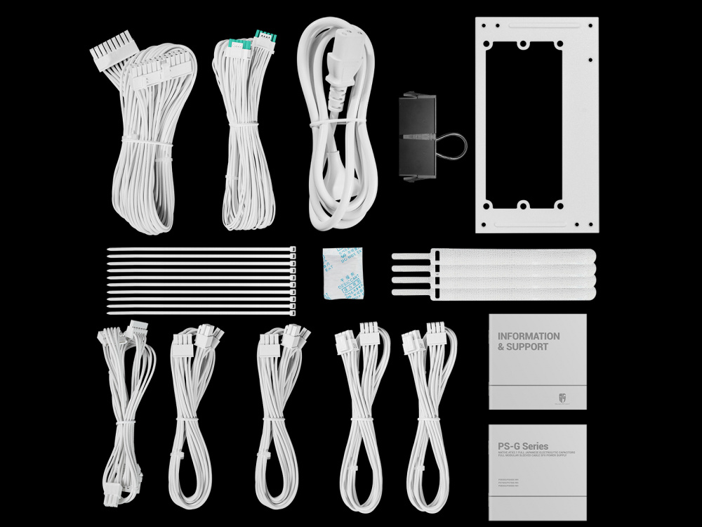 Блок питания Deepcool 650W GAMERSTORM PS650G WH White 16 Pin (PCIe 5.0 Connector Cable Details)