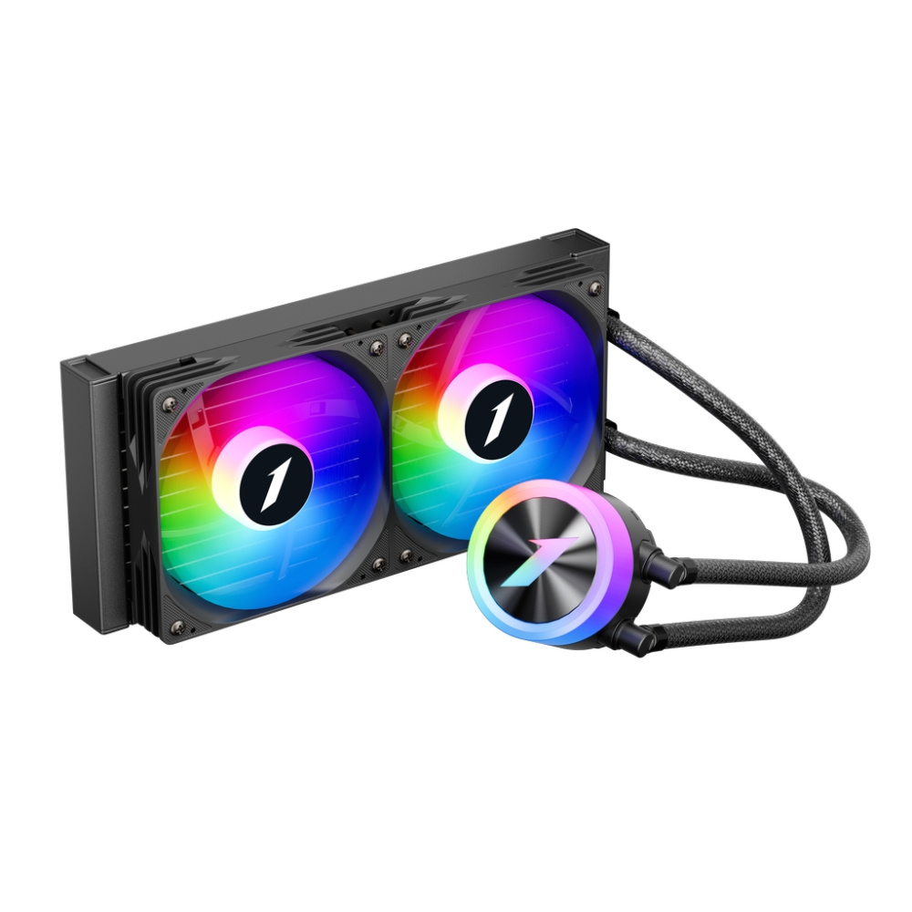 Система жидкостного охлаждения для процессора 1STPLAYER TS1 240 ARGB Black (TS1-240-BK)