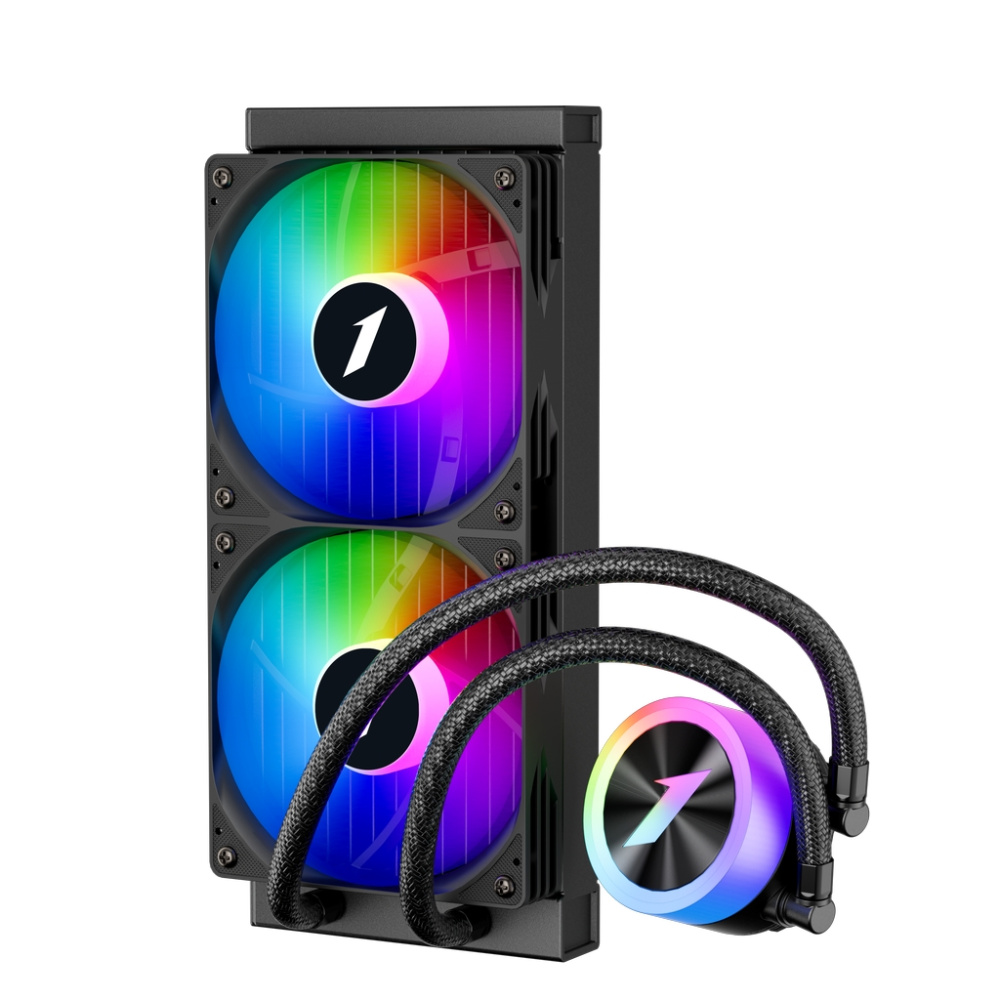 Система жидкостного охлаждения для процессора 1STPLAYER TS1 240 ARGB Black (TS1-240-BK)