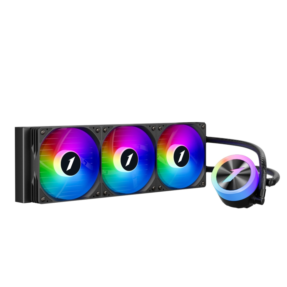 Система жидкостного охлаждения для процессора 1STPLAYER TS1 360 ARGB Black (TS1-360-BK)
