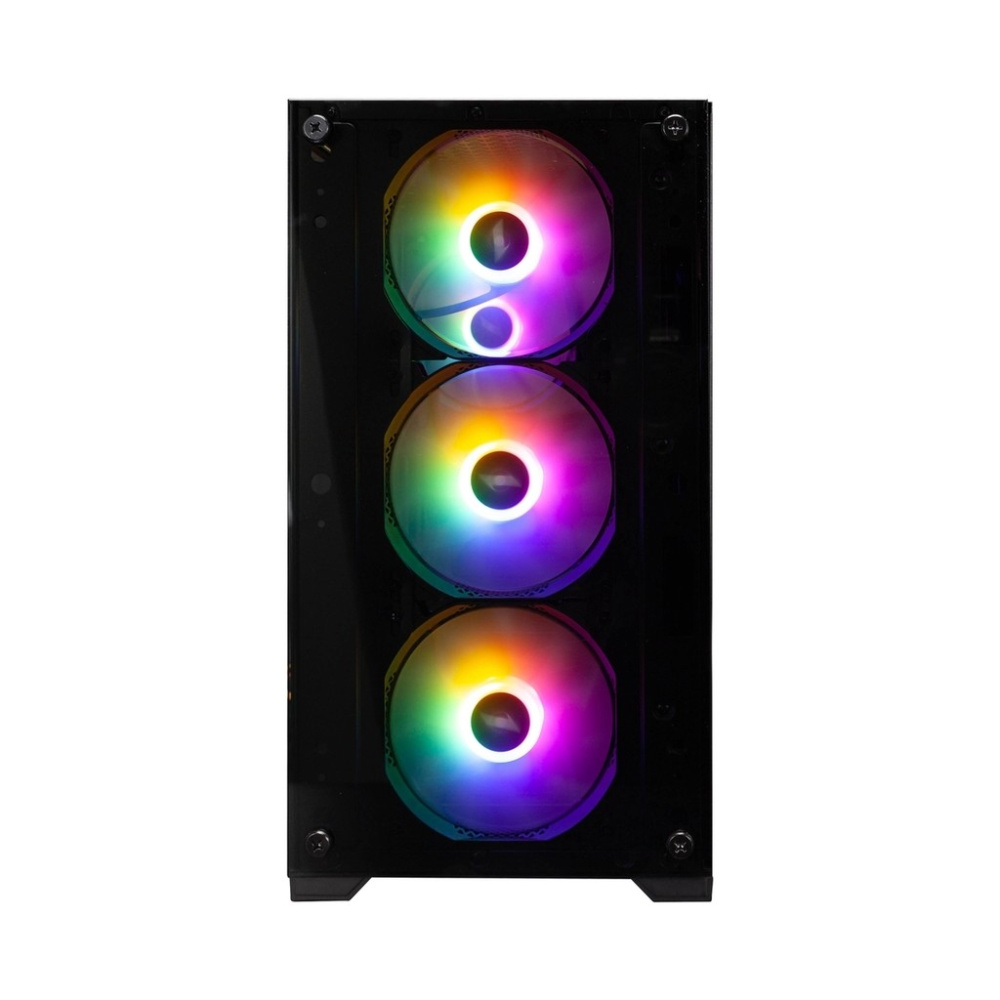 Компьютерный корпус 1STPLAYER FIREBASE X2-M FRGB Black (X2-M-BK-4F1)