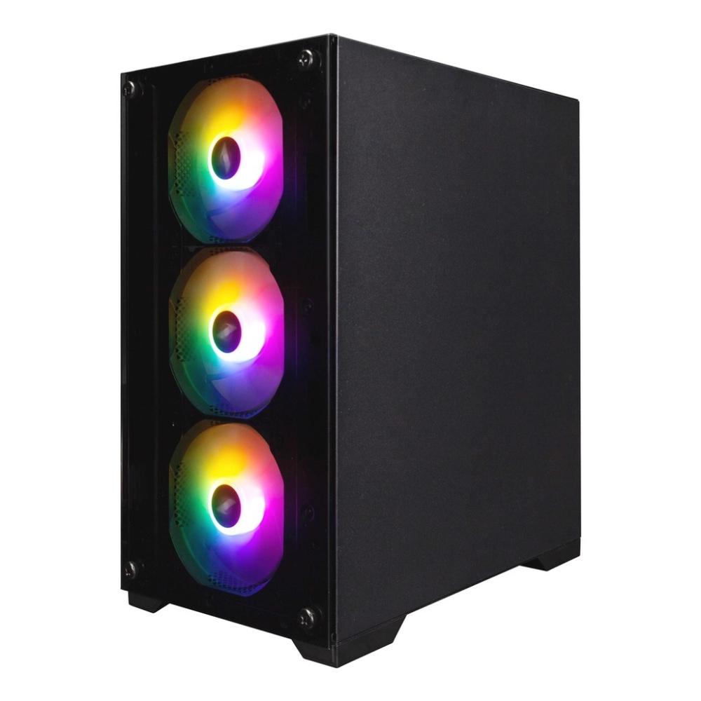 Компьютерный корпус 1STPLAYER FIREBASE X2-M FRGB Black (X2-M-BK-4F1)