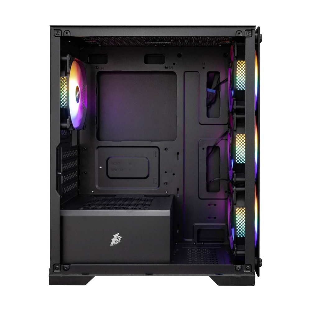Компьютерный корпус 1STPLAYER FIREBASE X2-M FRGB Black (X2-M-BK-4F1)