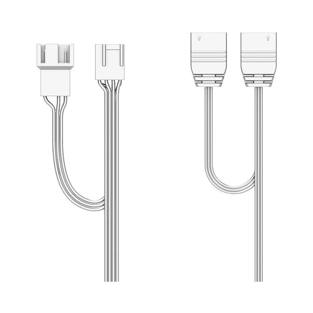 Компьютерный корпус ID-Cooling WARE 310 TG ARGB White