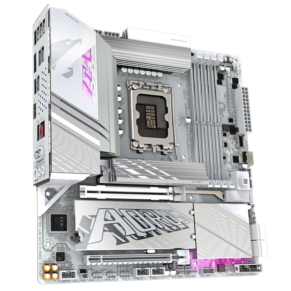 Материнская плата Gigabyte Z890M AORUS ELITE WIFI7 ICE