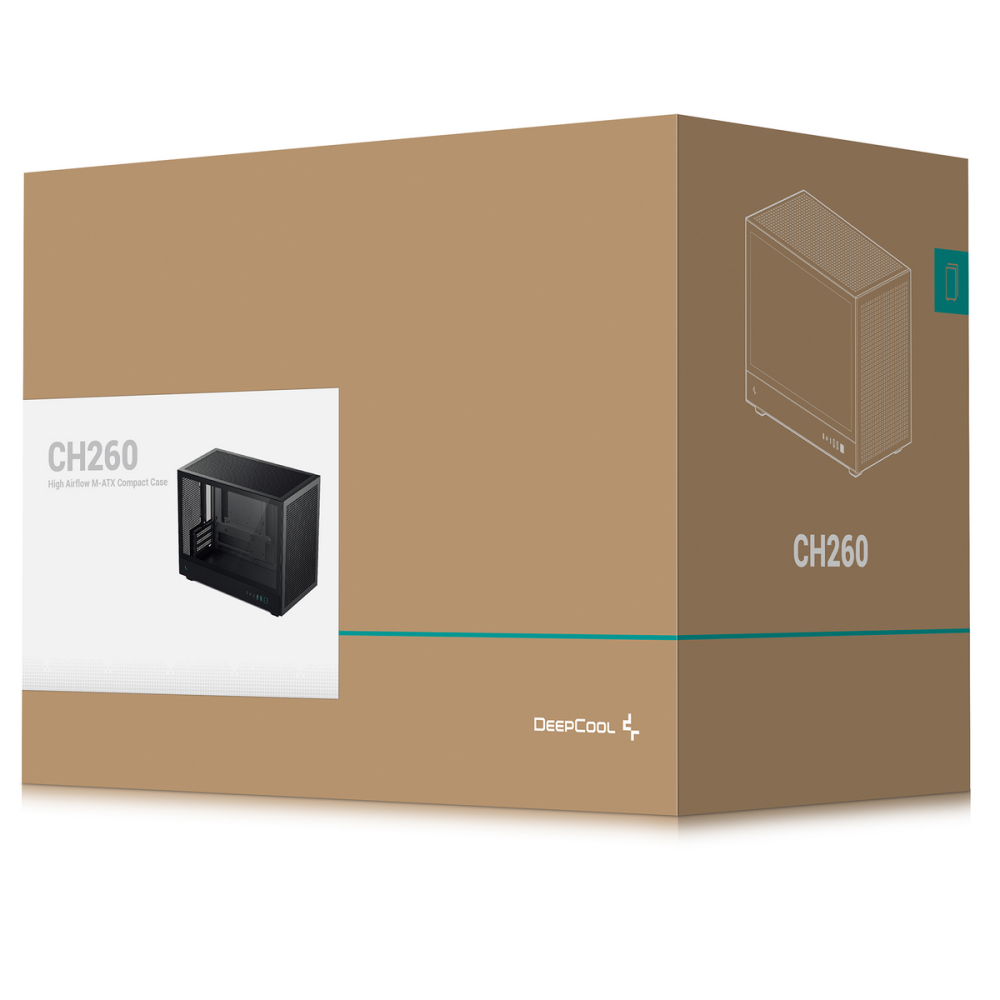 Компьютерный корпус Deepcool CH260 Black (R-CH260-BKNGM0-G-1)