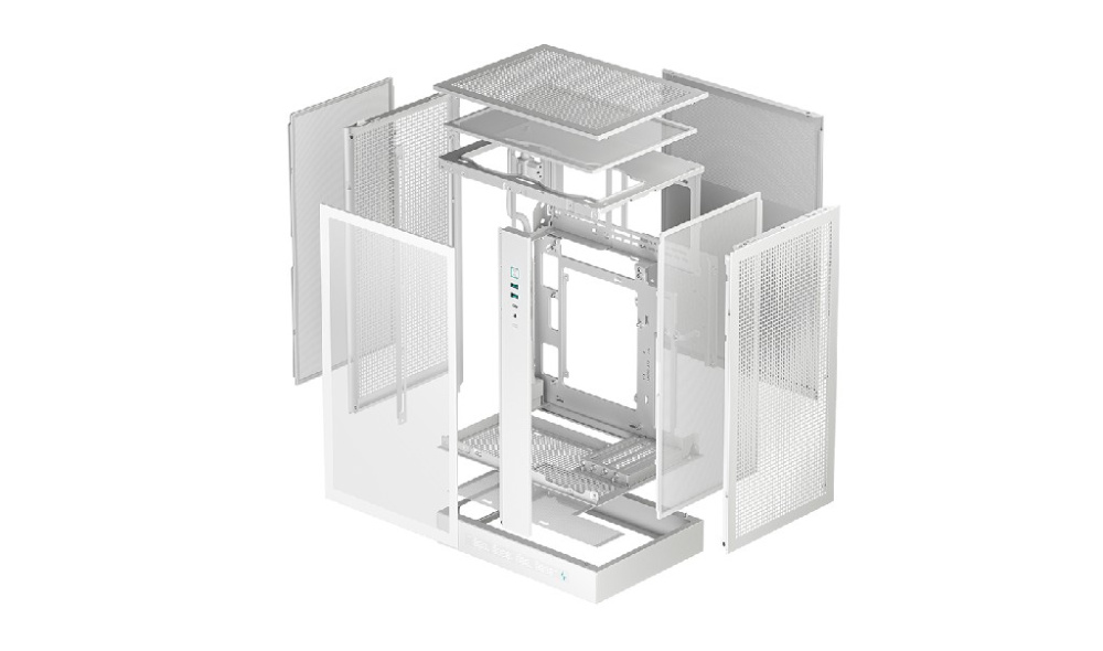 Компьютерный корпус Deepcool CH270 DIGITAL WH White