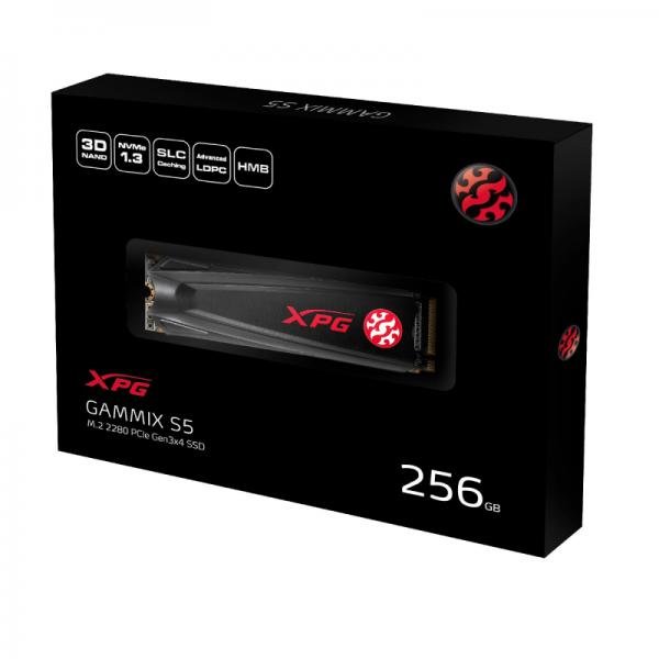 Твердотельный накопитель ADATA XPG 256 Gb GAMMIX S5 (AGAMMIXS5-256GT-C XPG)