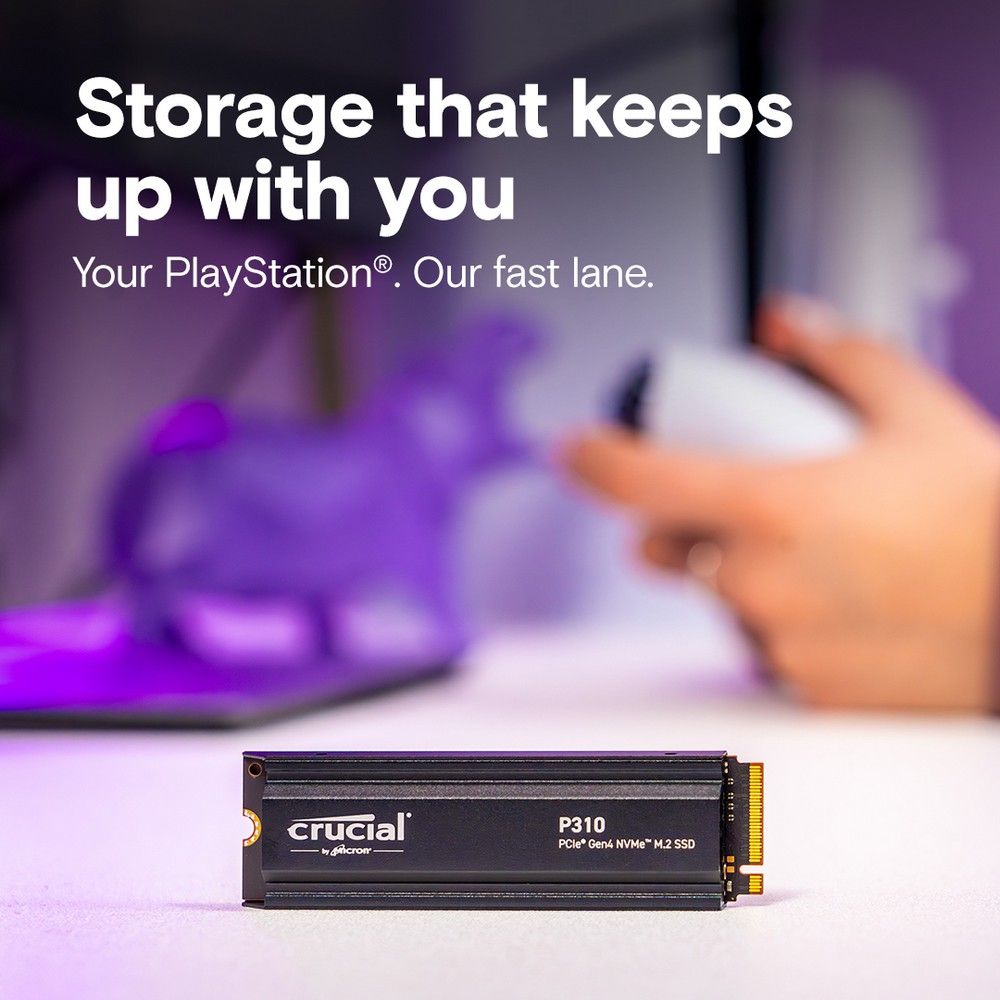Твердотельный накопитель CRUCIAL 1000 Gb P310 (CT1000P310SSD5)