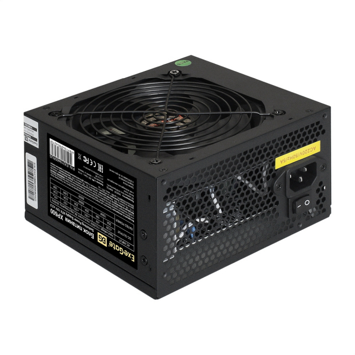 Блок питания ExeGate 600W XP600 Black (EX219465RUS)