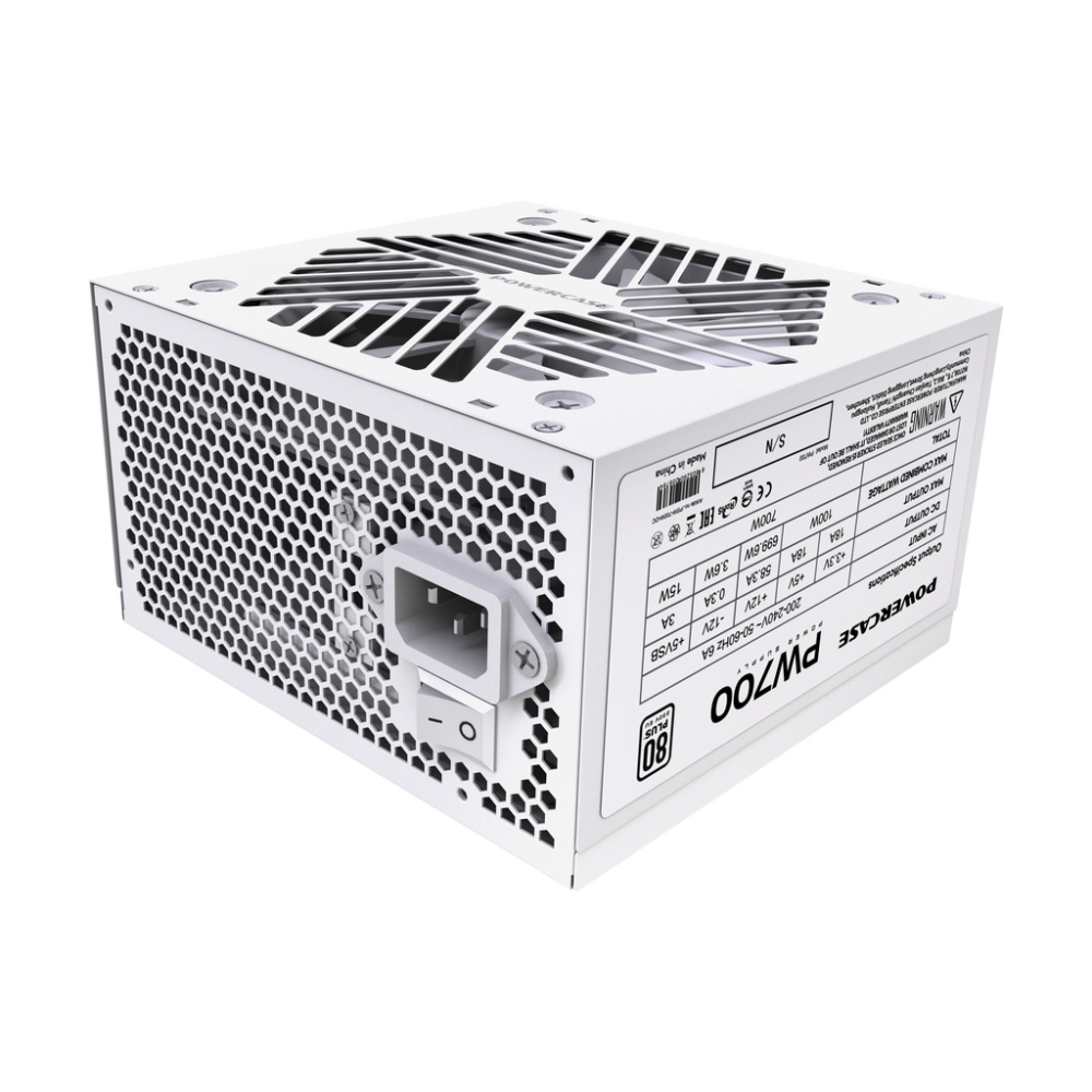 Блок питания Powercase 700W PW700 White (PSW-700W-DC)