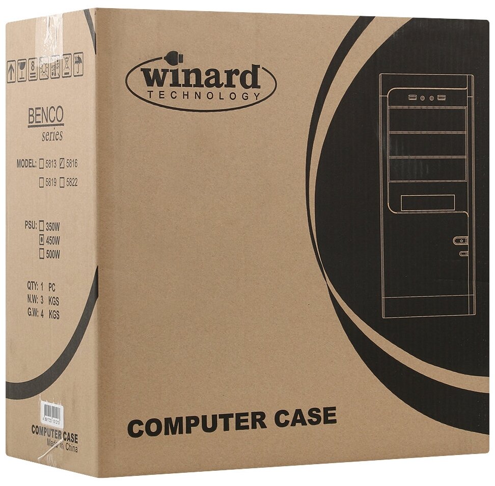 Компьютерный корпус Winard 5816