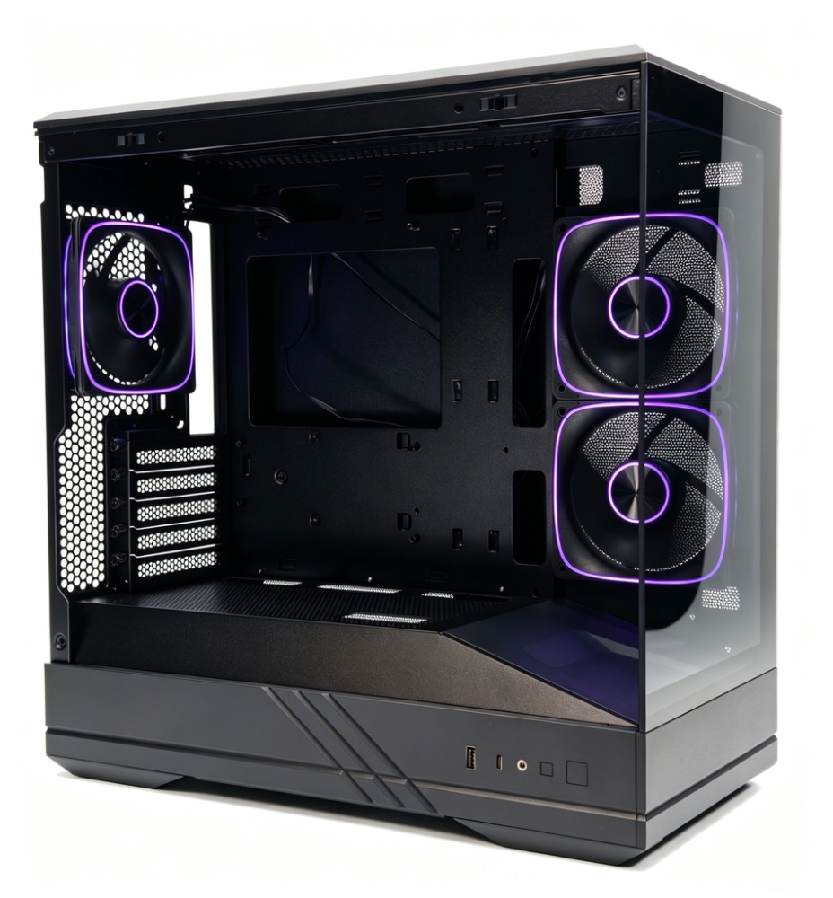 Компьютерный корпус Powercase GT3 TG ARGB Black (CMGT3B-A3)