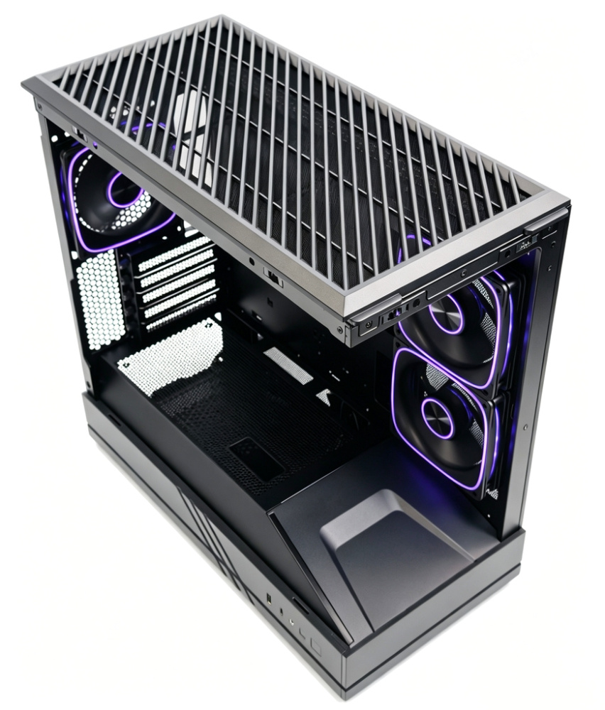 Компьютерный корпус Powercase GT3 TG ARGB Black (CMGT3B-A3)