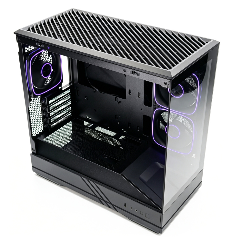 Компьютерный корпус Powercase GT3 TG ARGB Black (CMGT3B-A3)
