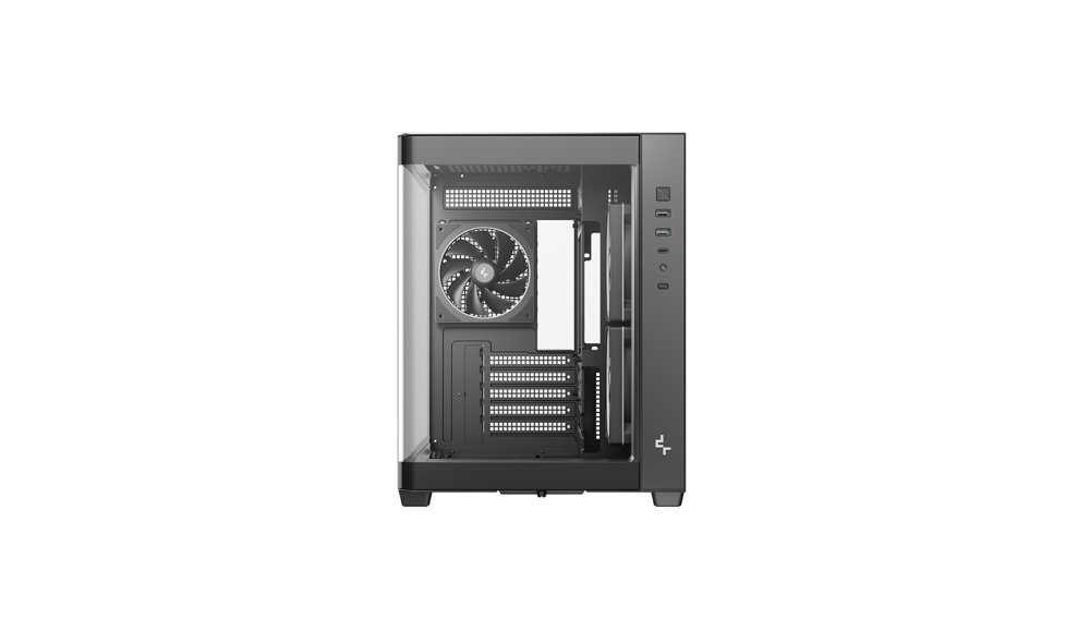 Компьютерный корпус Deepcool CG330U 3F TG aquarium ARGB Black