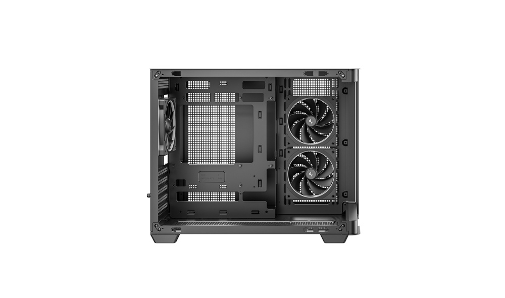 Компьютерный корпус Deepcool CG330U 3F TG aquarium ARGB Black