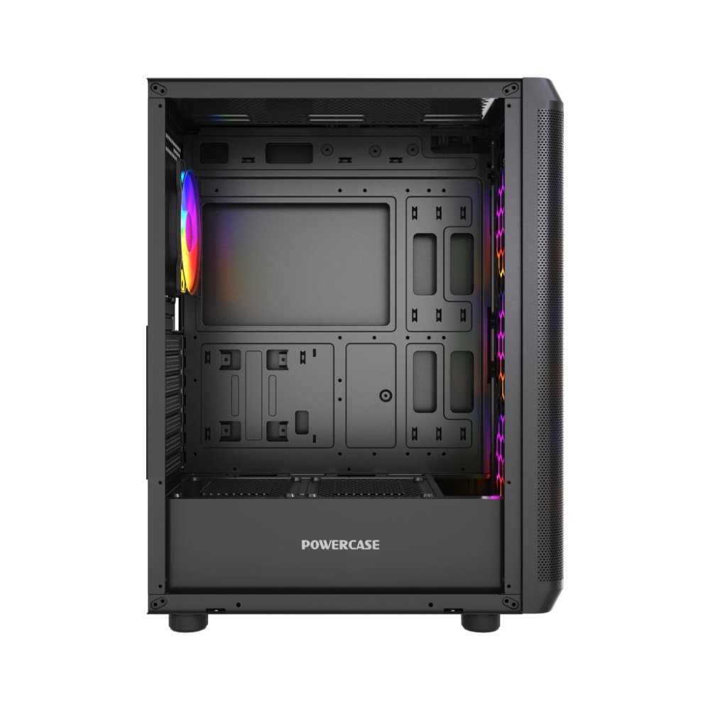 Компьютерный корпус Powercase Mistral EA22 TG FRGB Black (CMAEA22-L4)
