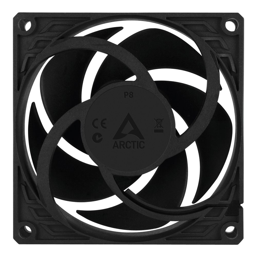 Вентилятор для корпуса Arctic Cooling P8 PWM PST CO Black/Black (ACFAN00151A)