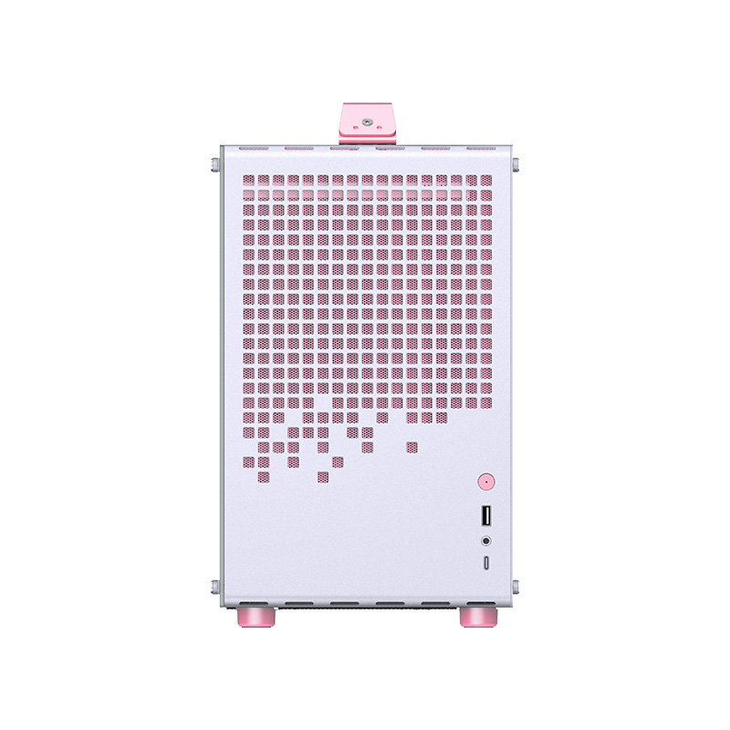 Компьютерный корпус JONSBO Jonsplus Z20 TG Pink/White