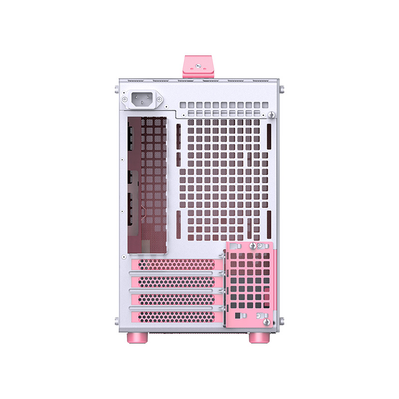 Компьютерный корпус JONSBO Jonsplus Z20 TG Pink/White
