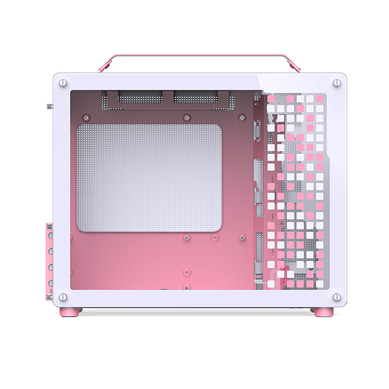 Компьютерный корпус JONSBO Jonsplus Z20 TG Pink/White