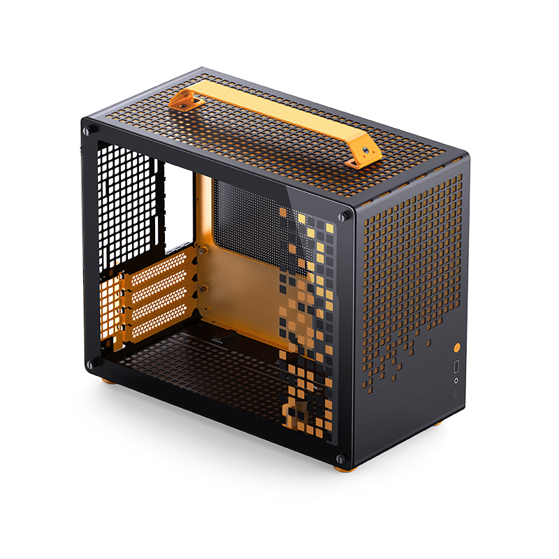 Компьютерный корпус JONSBO JONSPLUS (Z20 Orange/Black)