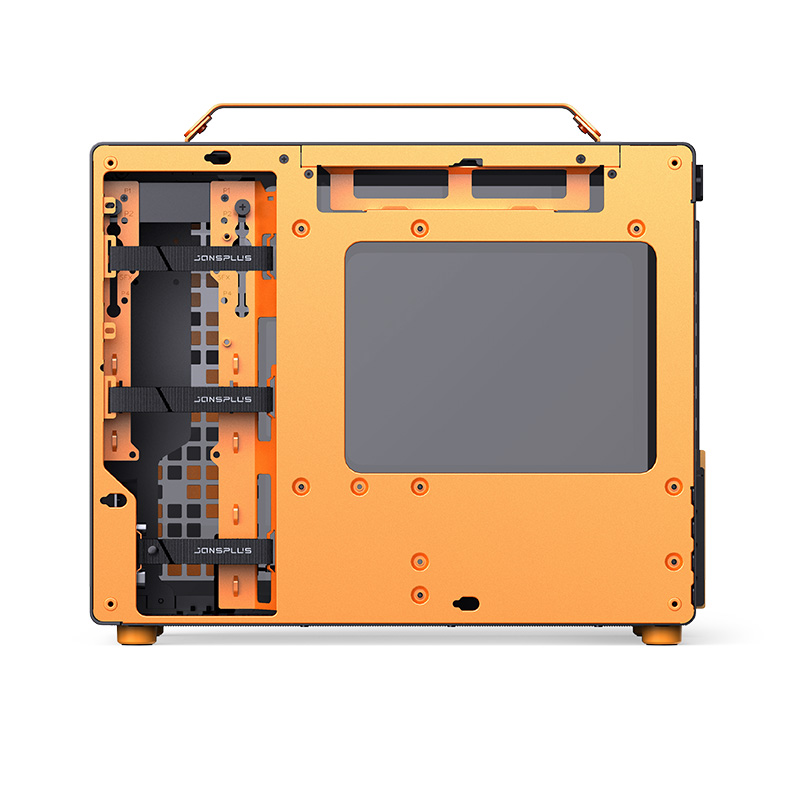 Компьютерный корпус JONSBO JONSPLUS (Z20 Orange/Black)