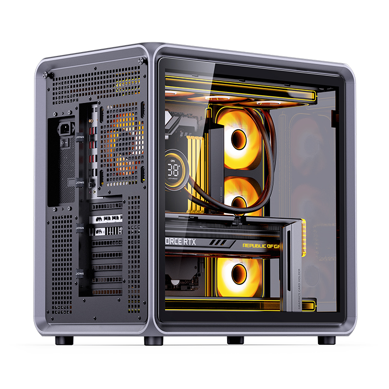 Компьютерный корпус JONSBO JONSPLUS TG Gray (BO400CG)