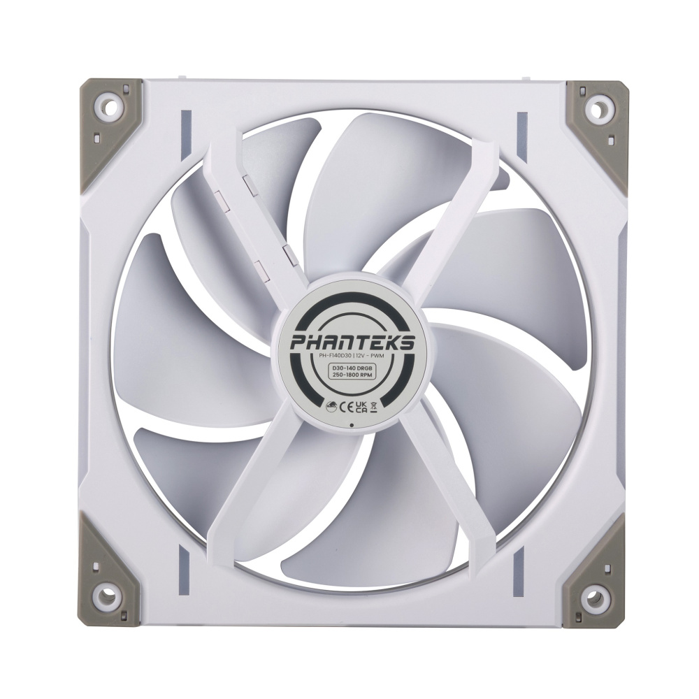 Вентилятор для корпуса PHANTEKS D30 DRGB White (PH-F140D30)