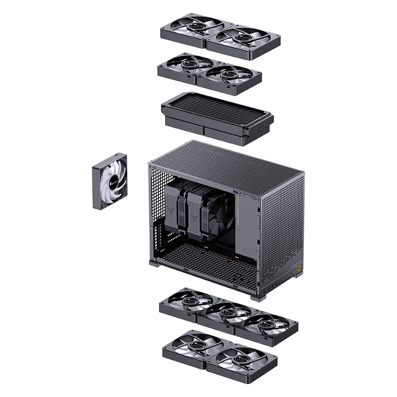 Компьютерный корпус JONSBO D32 PRO TG Black