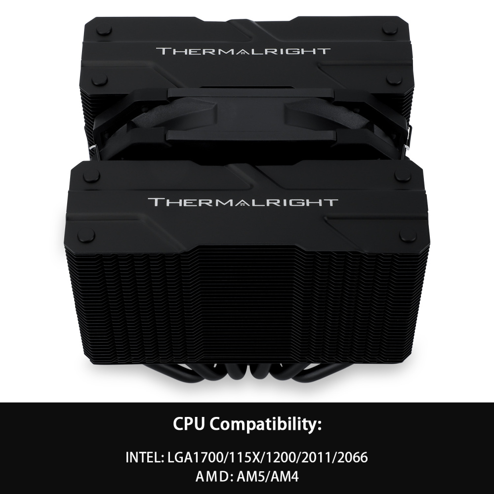 Кулер для процессора Thermalright Peerless Assassin 120 MINI Black (TRPA120MB)
