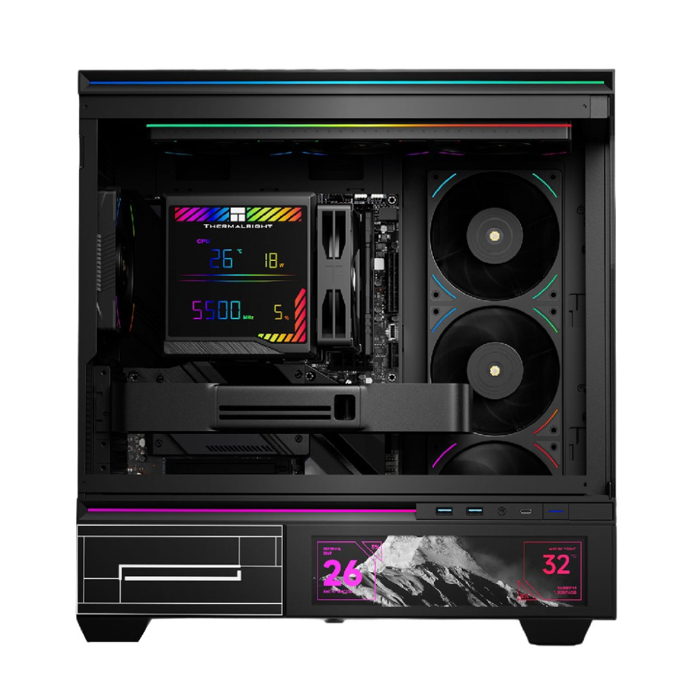 Кулер для процессора Thermalright Peerless Assassin 140 Digital Black (TRPA140DB)