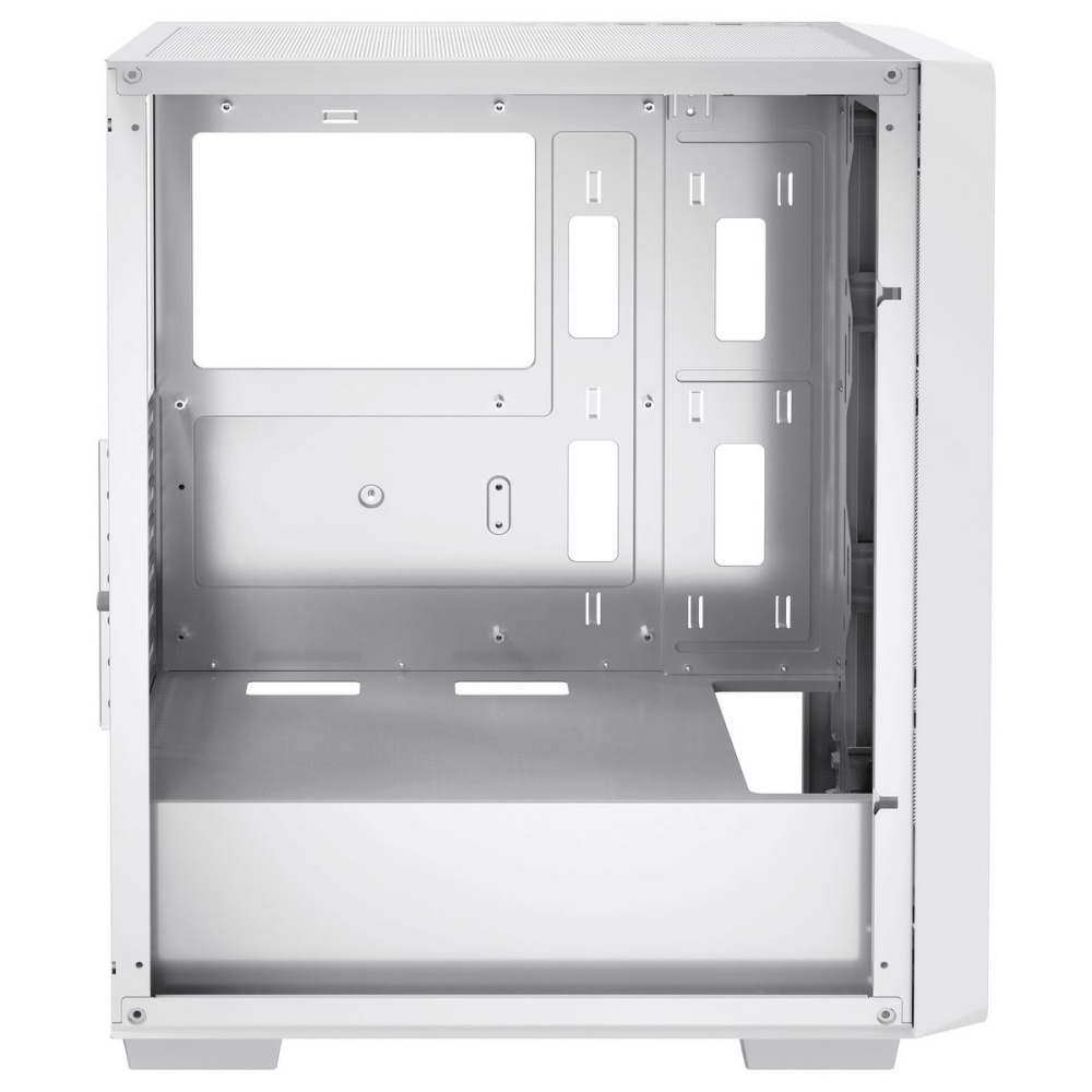 Компьютерный корпус Ocypus Gamma C60 WH TG White (Gamma-C60-W-HG000XX-GL)