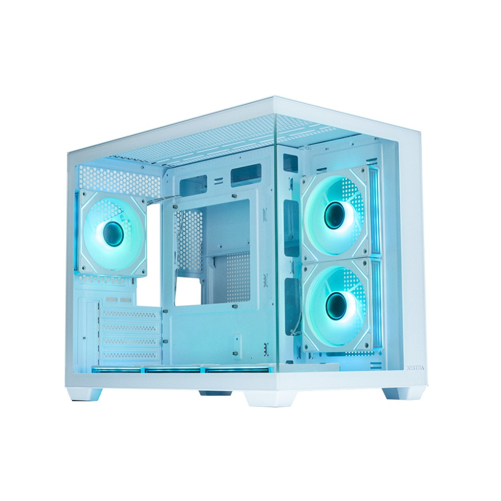 Компьютерный корпус XASTRA QW500M 6ARGB-C10-UC White (QW500M-6FM12A-C10-UC-WH)