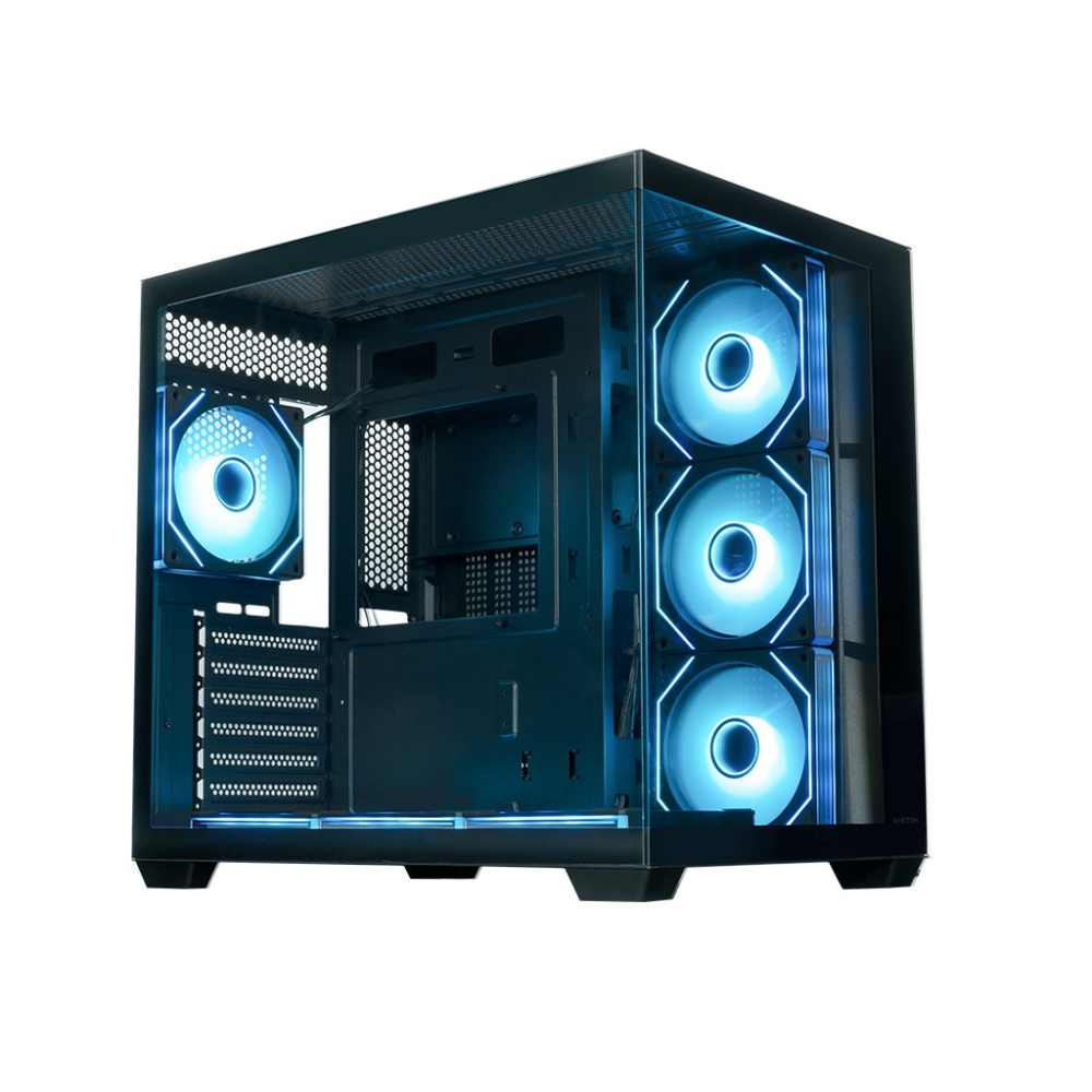 Компьютерный корпус XASTRA QW500 7ARGB-C10-UC Black (QW500-7FM12A-C10-UC)