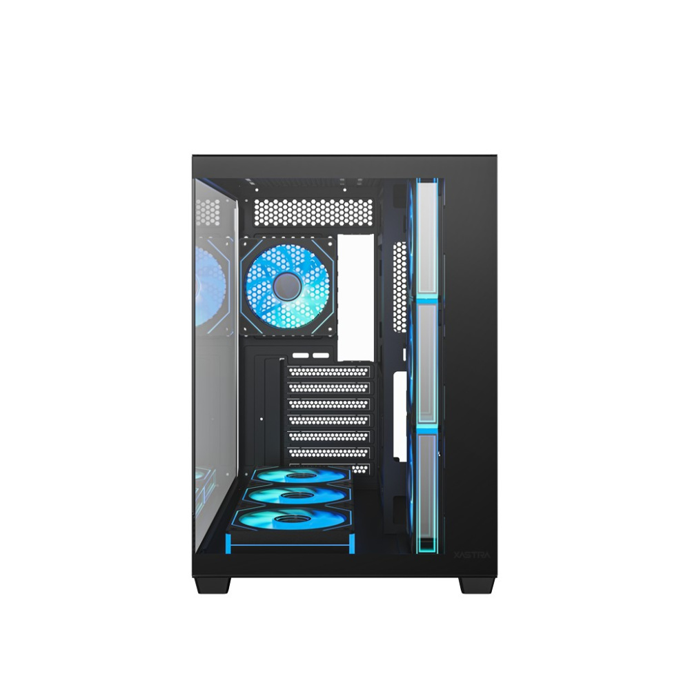 Компьютерный корпус XASTRA QW500 7ARGB-C10-UC Black (QW500-7FM12A-C10-UC)